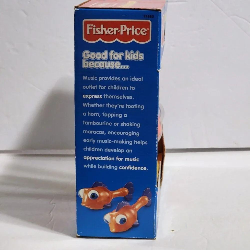 Fisher-Price Fish Stix Maracas Vintage 1999 74880 Mattel New Rare HTF